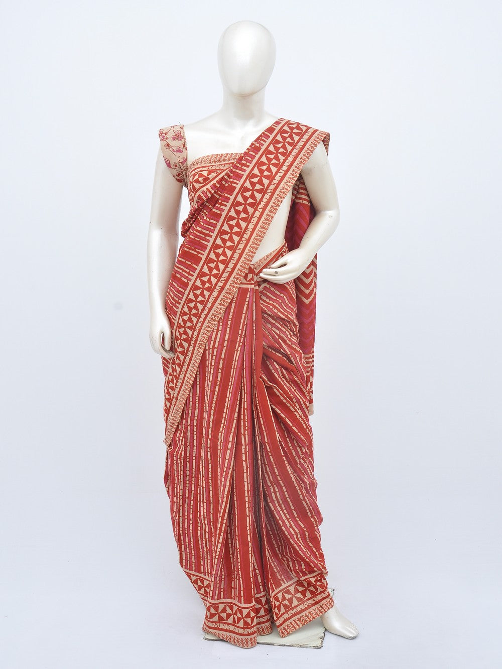 Kalamkari Cotton Saree [D20909009]