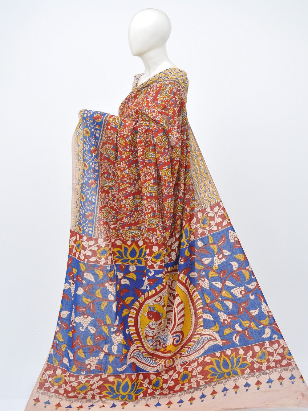 Kalamkari Cotton Saree [D30402002]