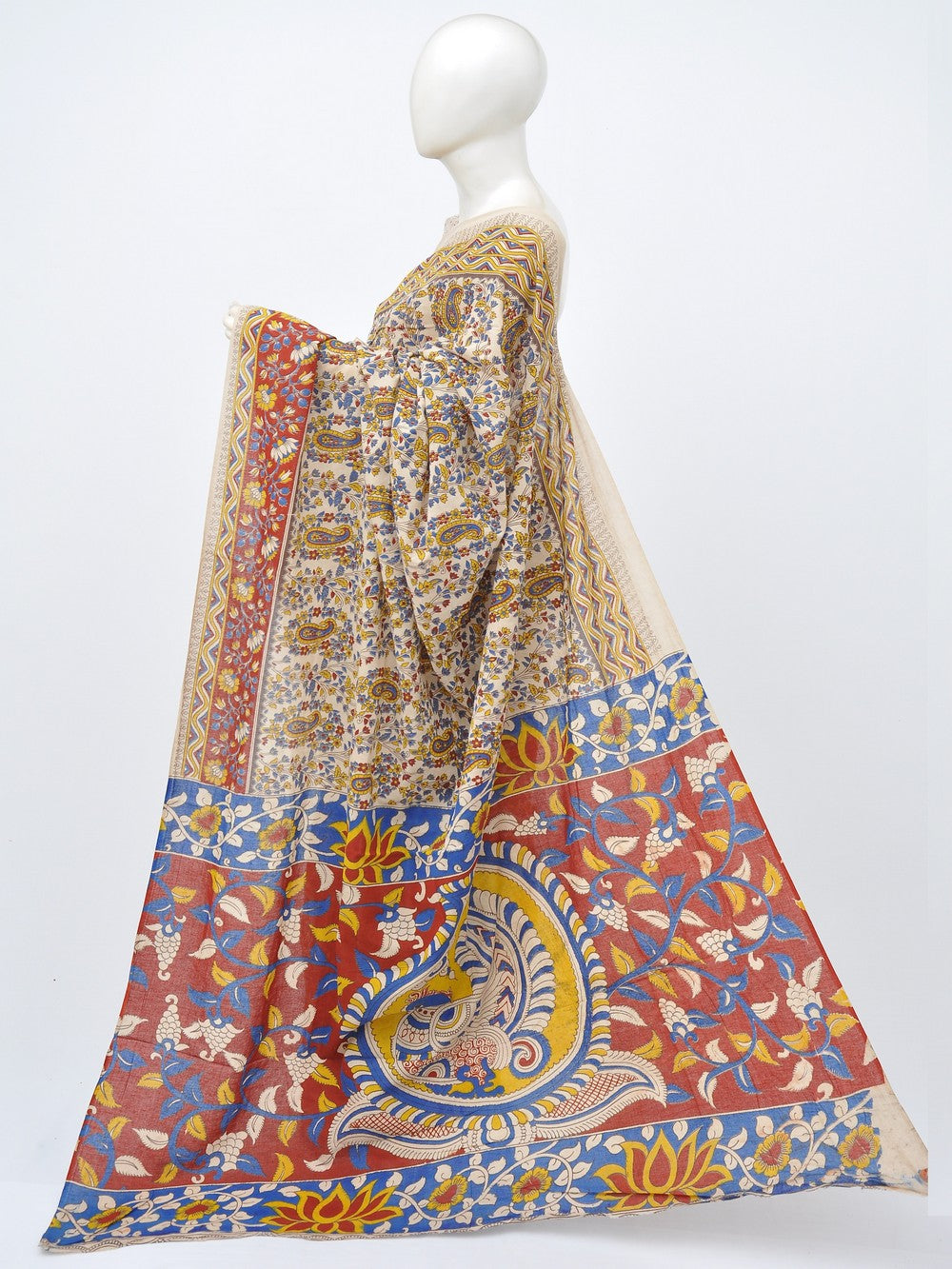 Kalamkari Cotton Saree [D30402005]