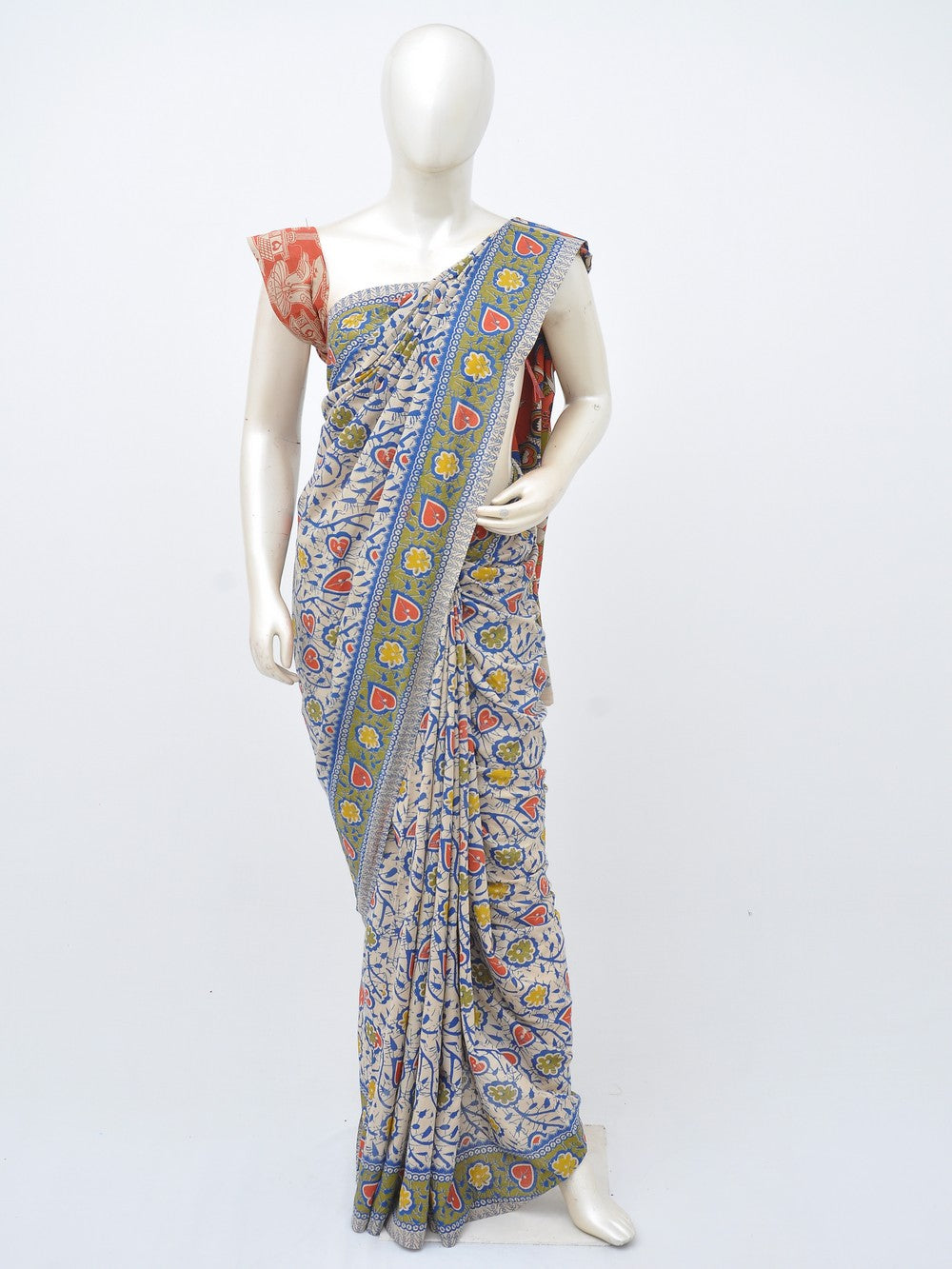 Kalamkari Cotton Saree [D30402007]