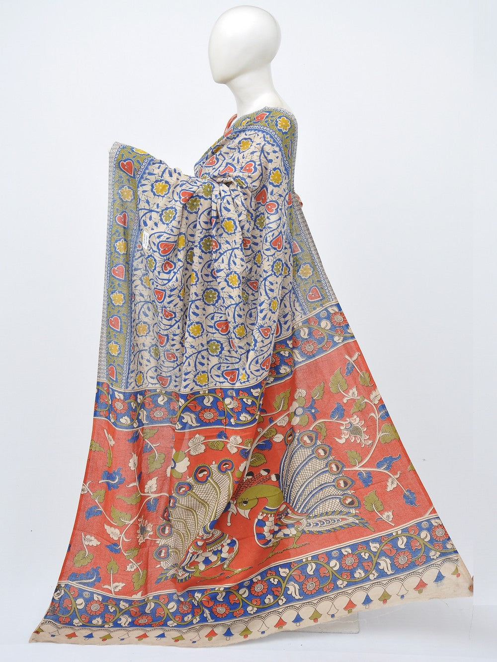 Kalamkari Cotton Saree [D30402007]