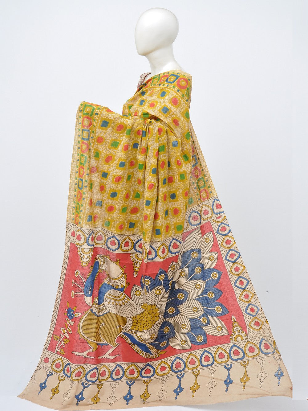 Kalamkari Cotton Saree [D30402010]