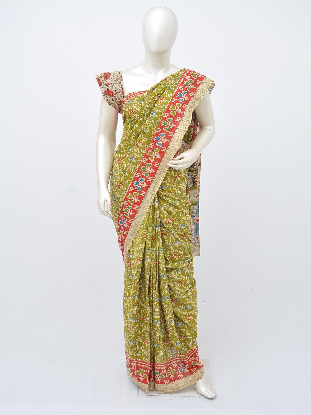 Kalamkari Cotton Saree [D30402011]