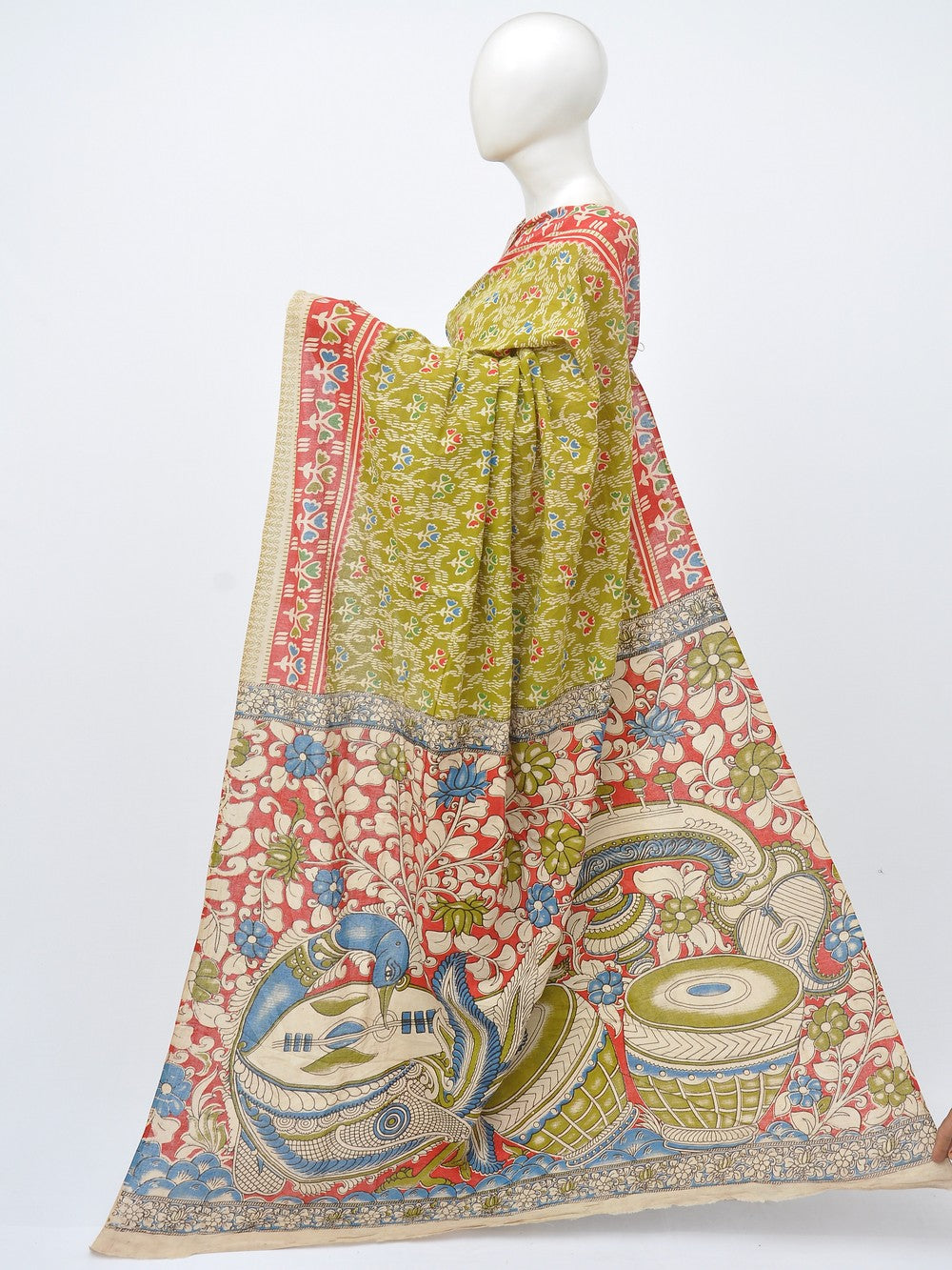 Kalamkari Cotton Saree [D30402011]