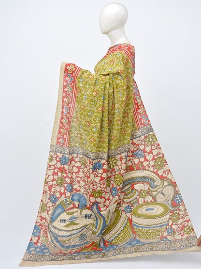 Kalamkari Cotton Saree [D30402011]