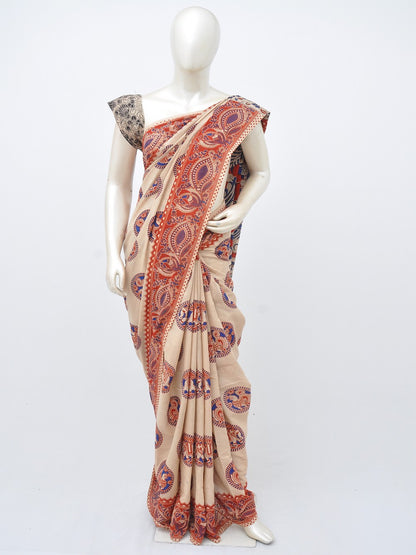 Kalamkari Cotton Saree [D30402012]