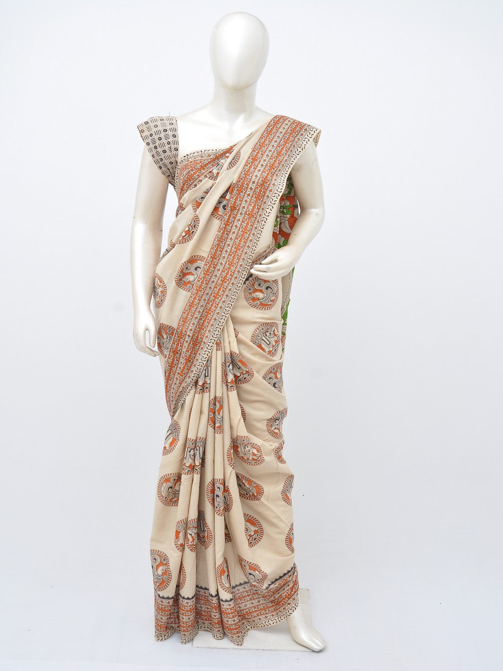 Kalamkari Cotton Saree [D30402014]