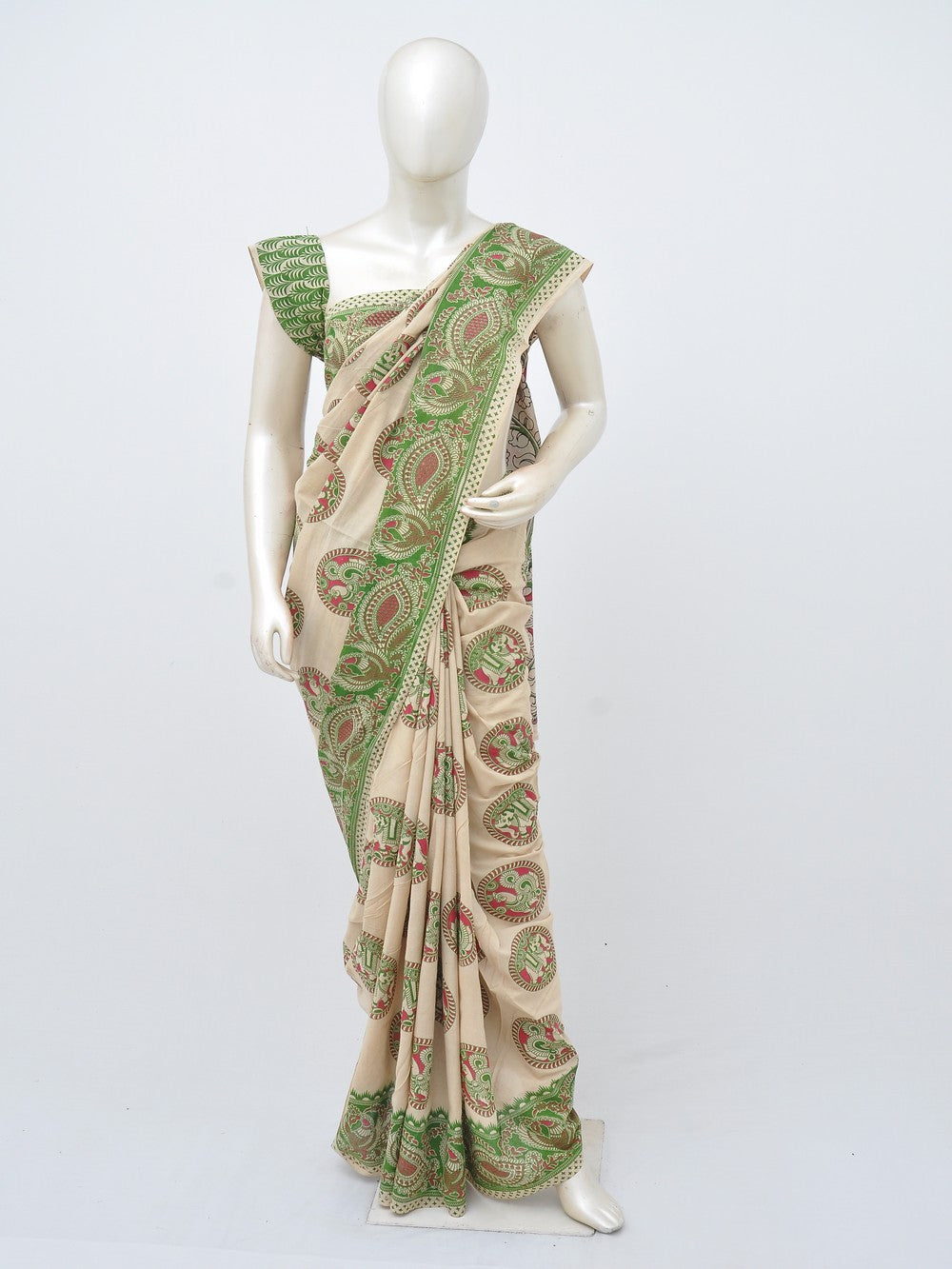 Kalamkari Cotton Saree [D30402015]