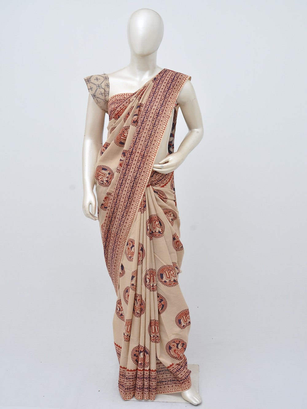 Kalamkari Cotton Saree [D30402016]