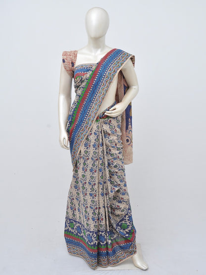 Kalamkari Cotton Saree [D30402032]