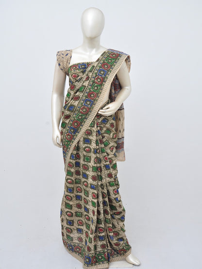 Kalamkari Cotton Saree [D30402033]