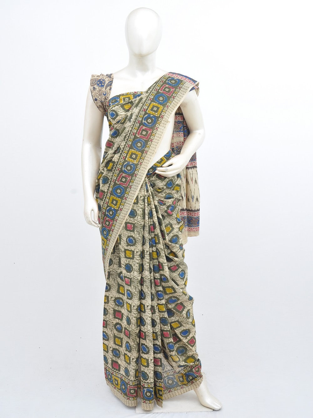 Kalamkari Cotton Saree [D30402035]