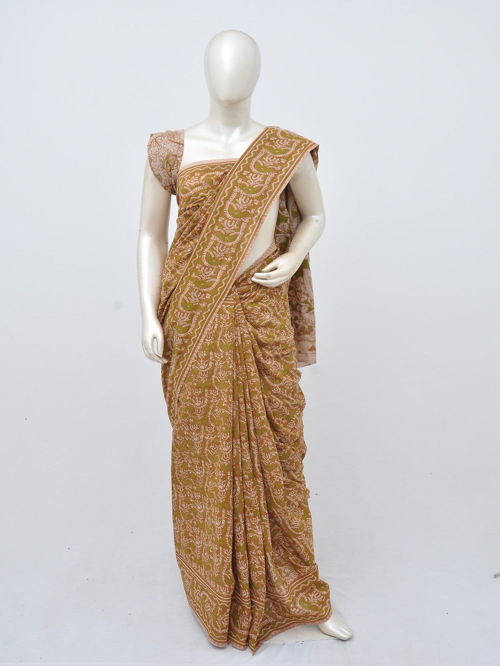 Kalamkari Cotton Saree [D30402038]