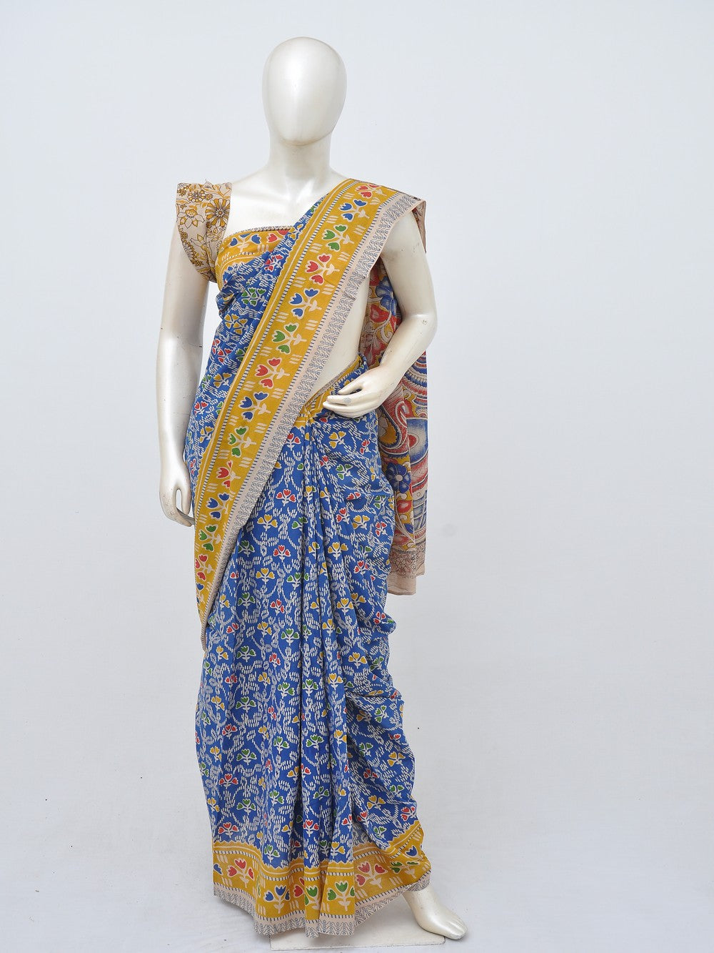 Kalamkari Cotton Saree [D30402043]