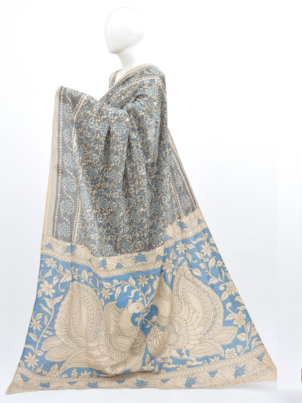 Kalamkari Cotton Saree [D30402091]