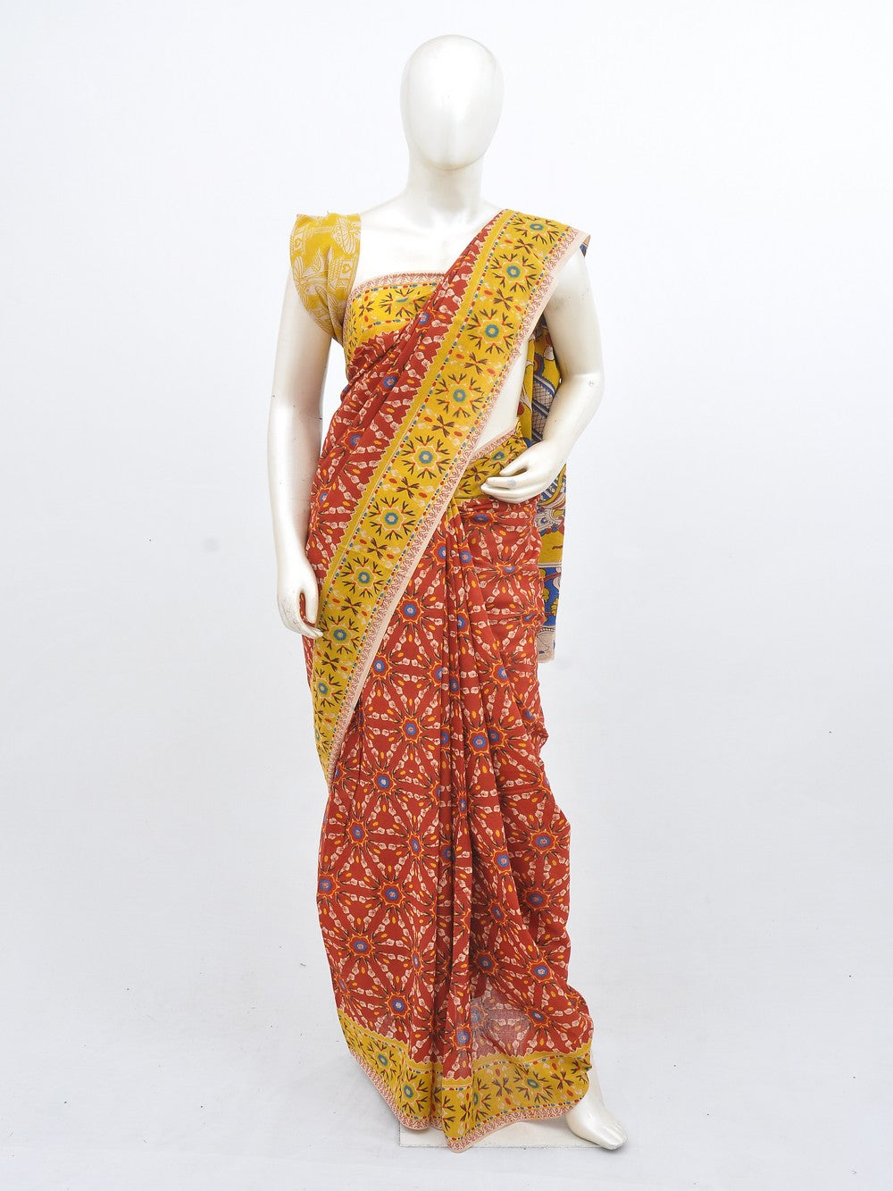 Kalamkari Cotton Saree [D30402114]