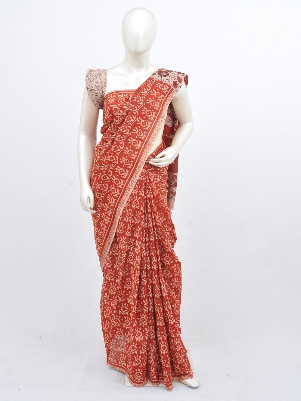 Kalamkari Cotton Saree [D30402122]