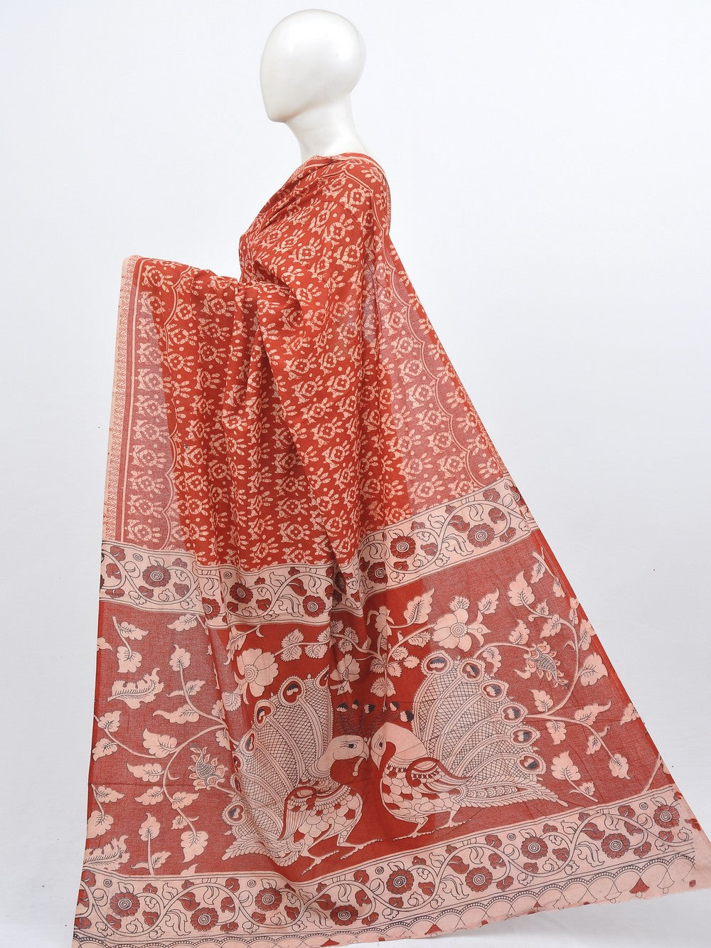 Kalamkari Cotton Saree [D30402122]