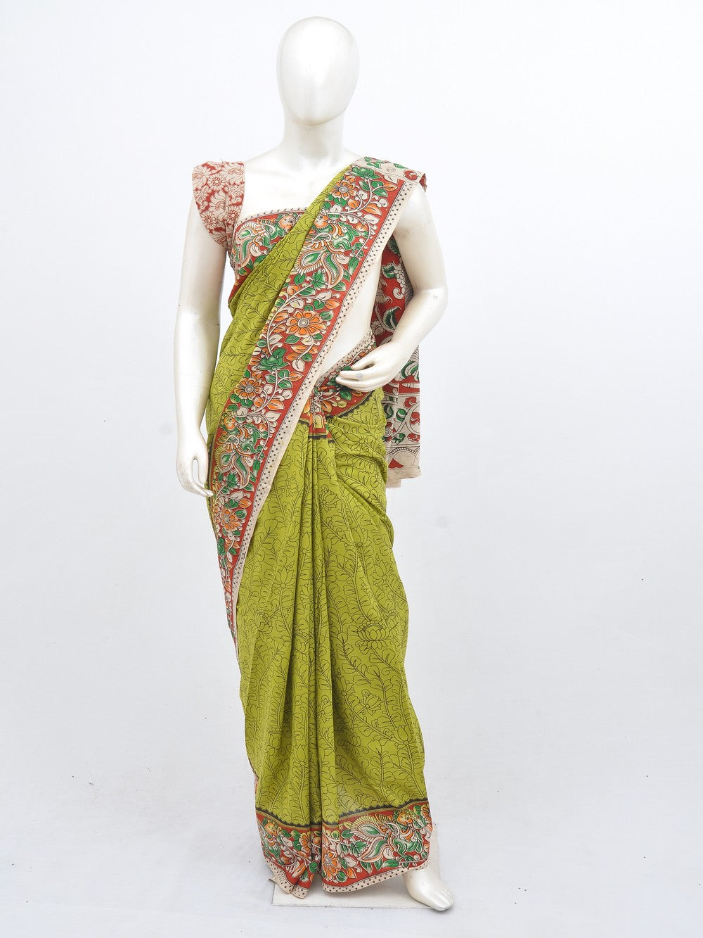 Kalamkari Cotton Saree [D30402123]