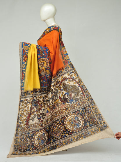 Kalamkari  Cotton Saree   [D80111131]