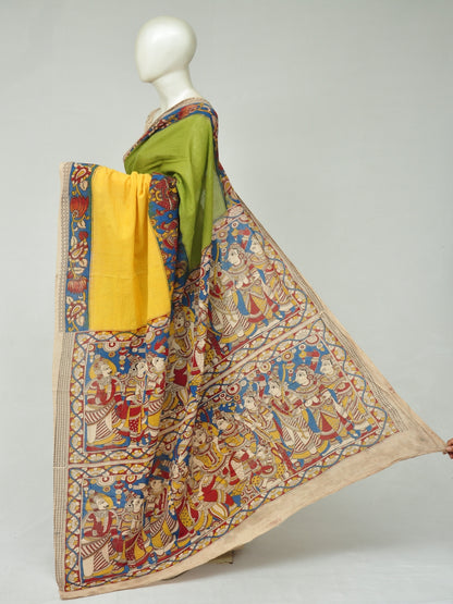 Kalamkari  Cotton Saree   [D80111133]