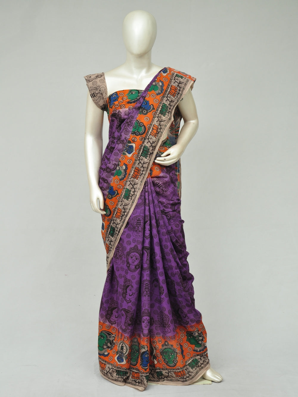 Kalamkari  Cotton Saree   [D80111135]