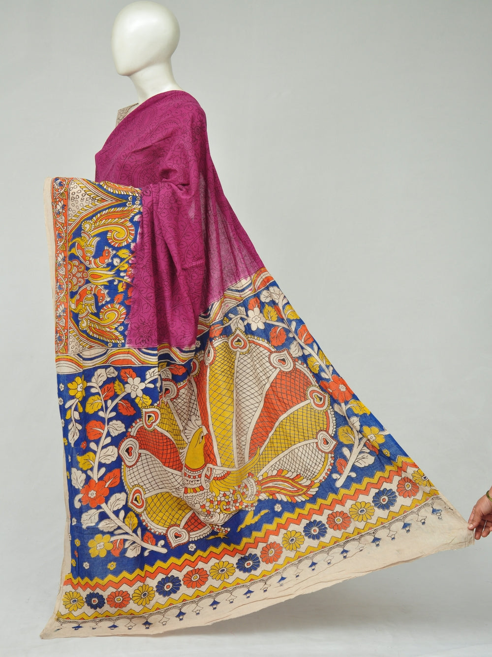 Kalamkari  Cotton Saree   [D80111139]