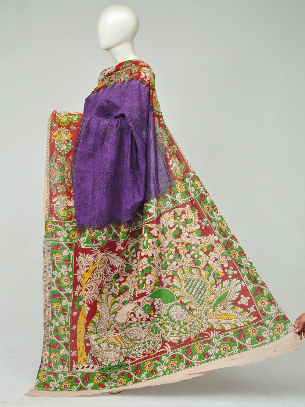 Kalamkari  Cotton Saree   [D80111140]