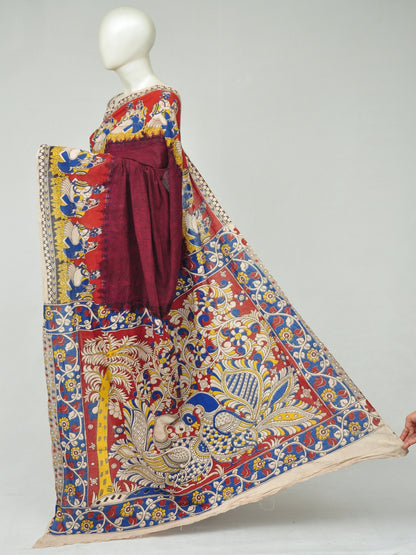 Kalamkari  Cotton Saree   [D80111141]