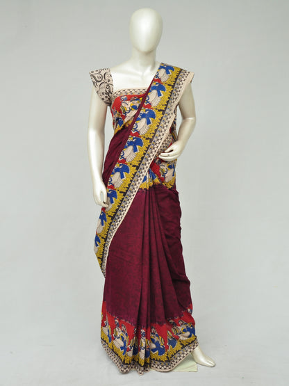 Kalamkari  Cotton Saree   [D80111141]