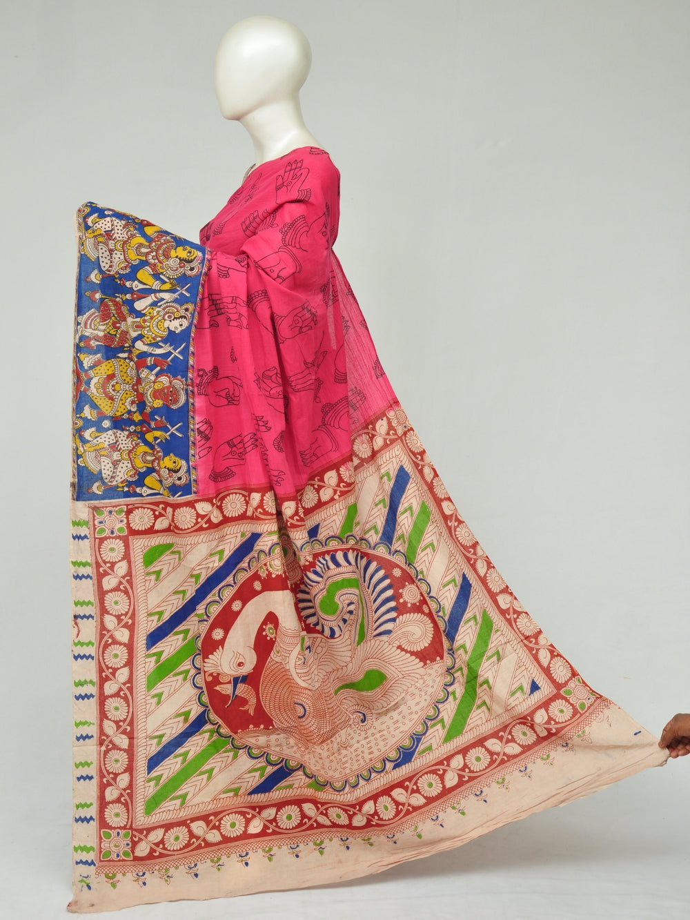 Kalamkari  Cotton Saree   [D80111144]