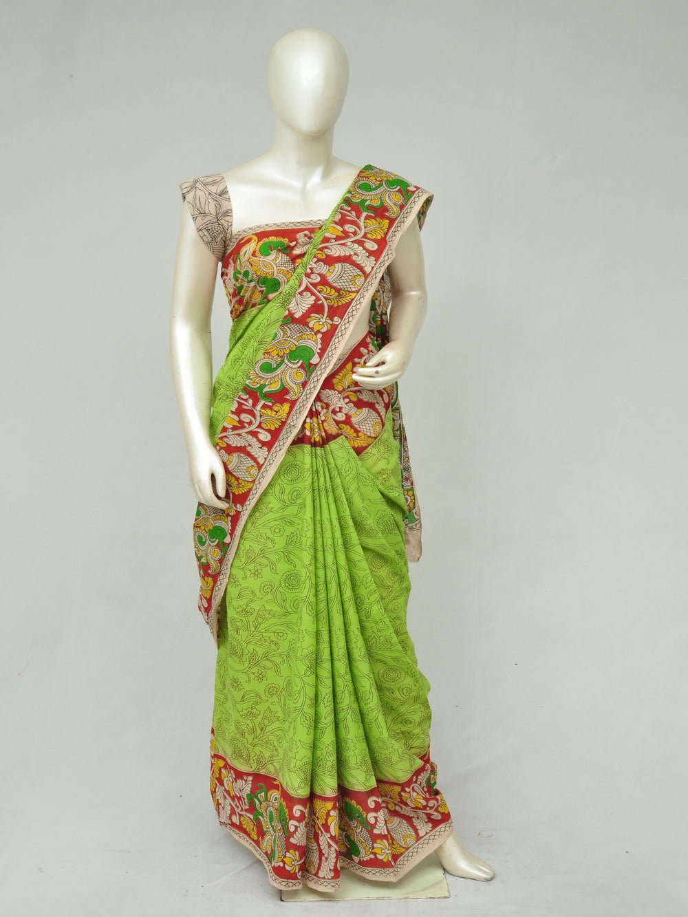 Kalamkari  Cotton Saree   [D80112157]