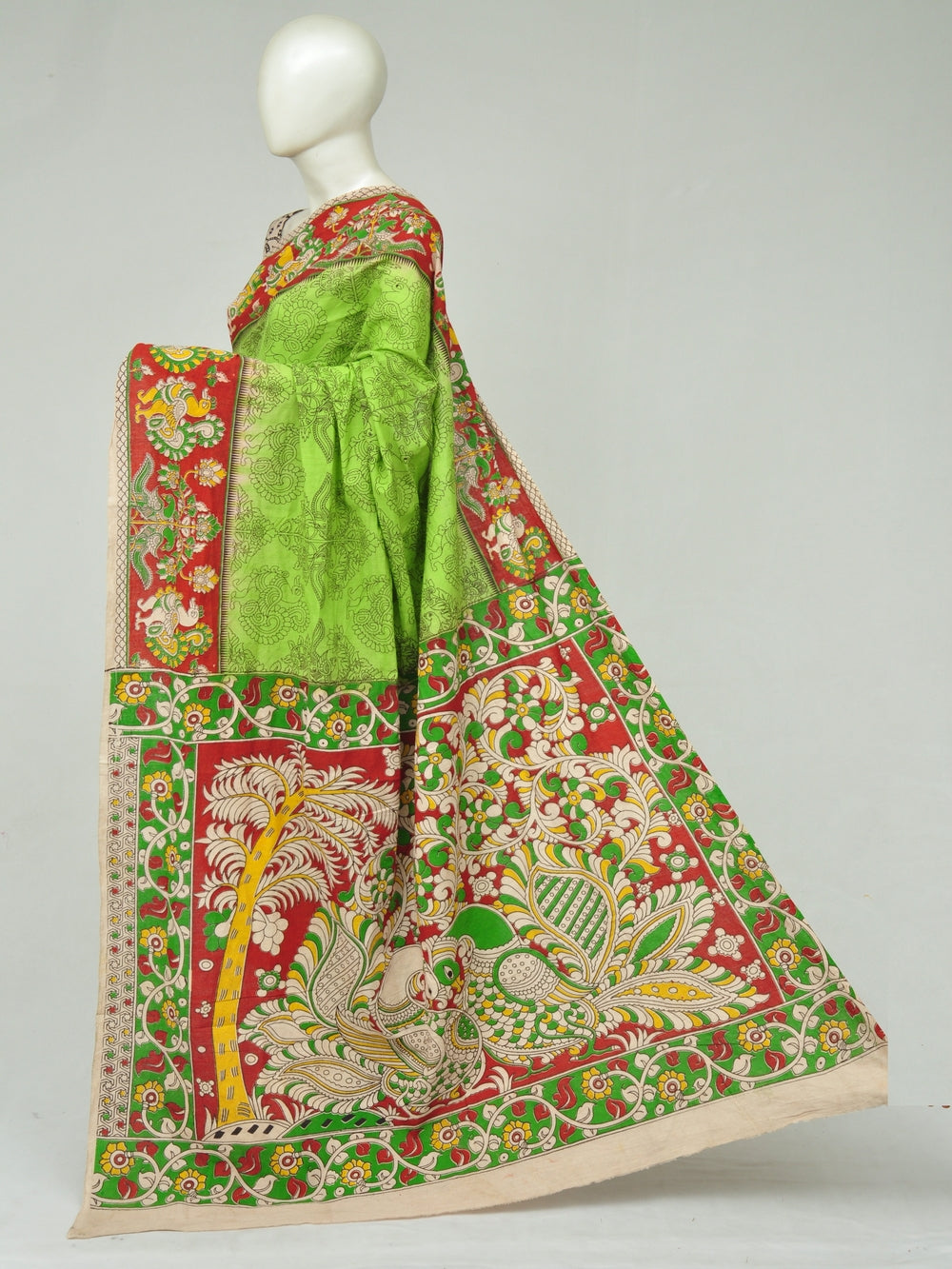Kalamkari  Cotton Saree   [D80112165]
