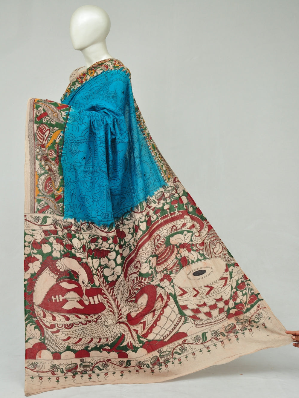 Kalamkari  Cotton Saree  [D80112170]