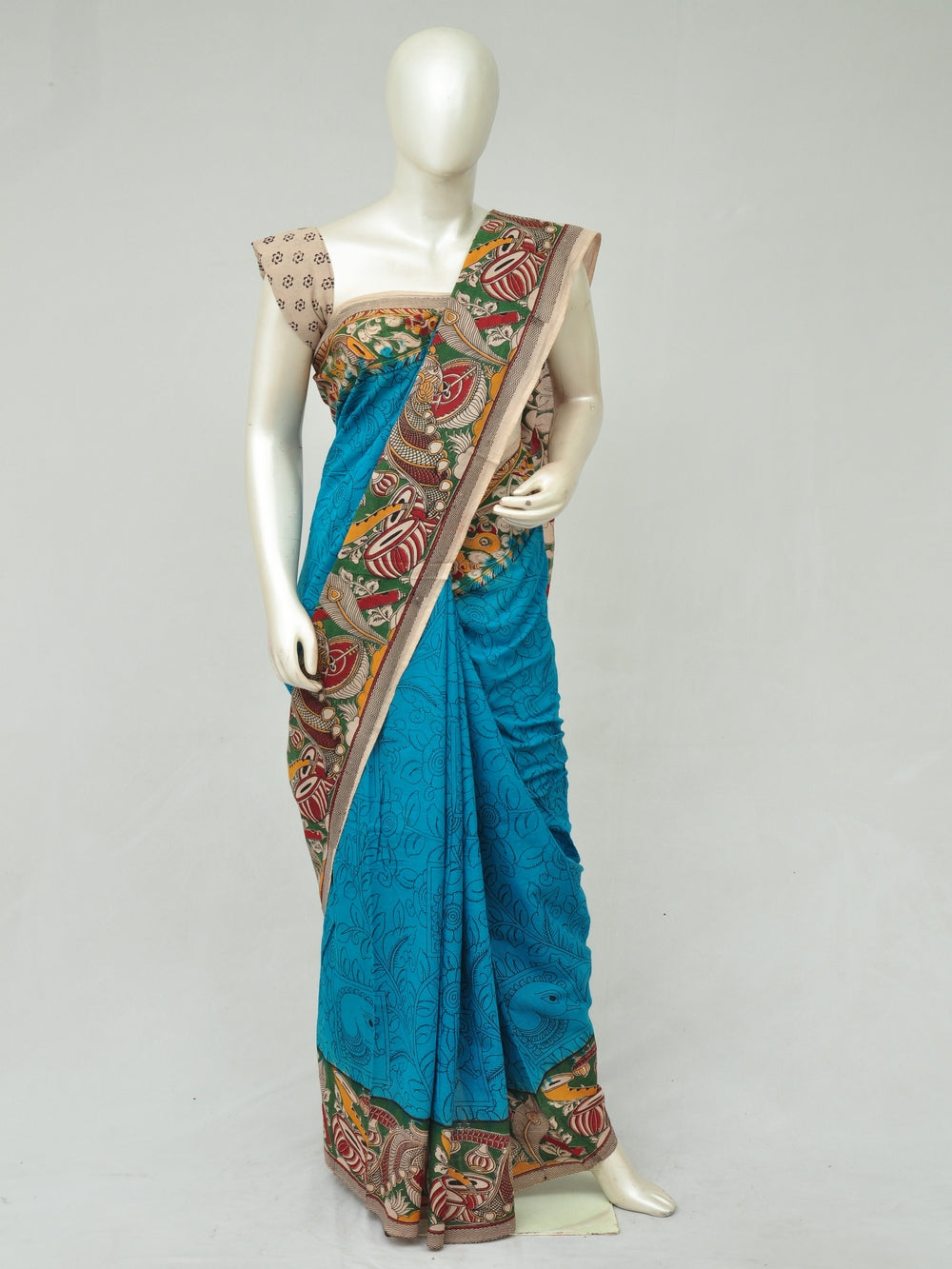 Kalamkari  Cotton Saree  [D80112170]