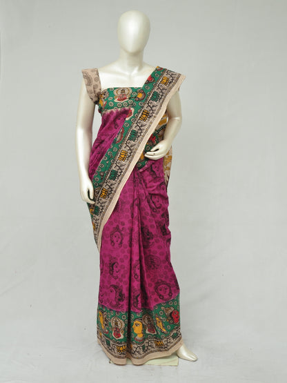 Kalamkari  Cotton Saree  [D80112172]