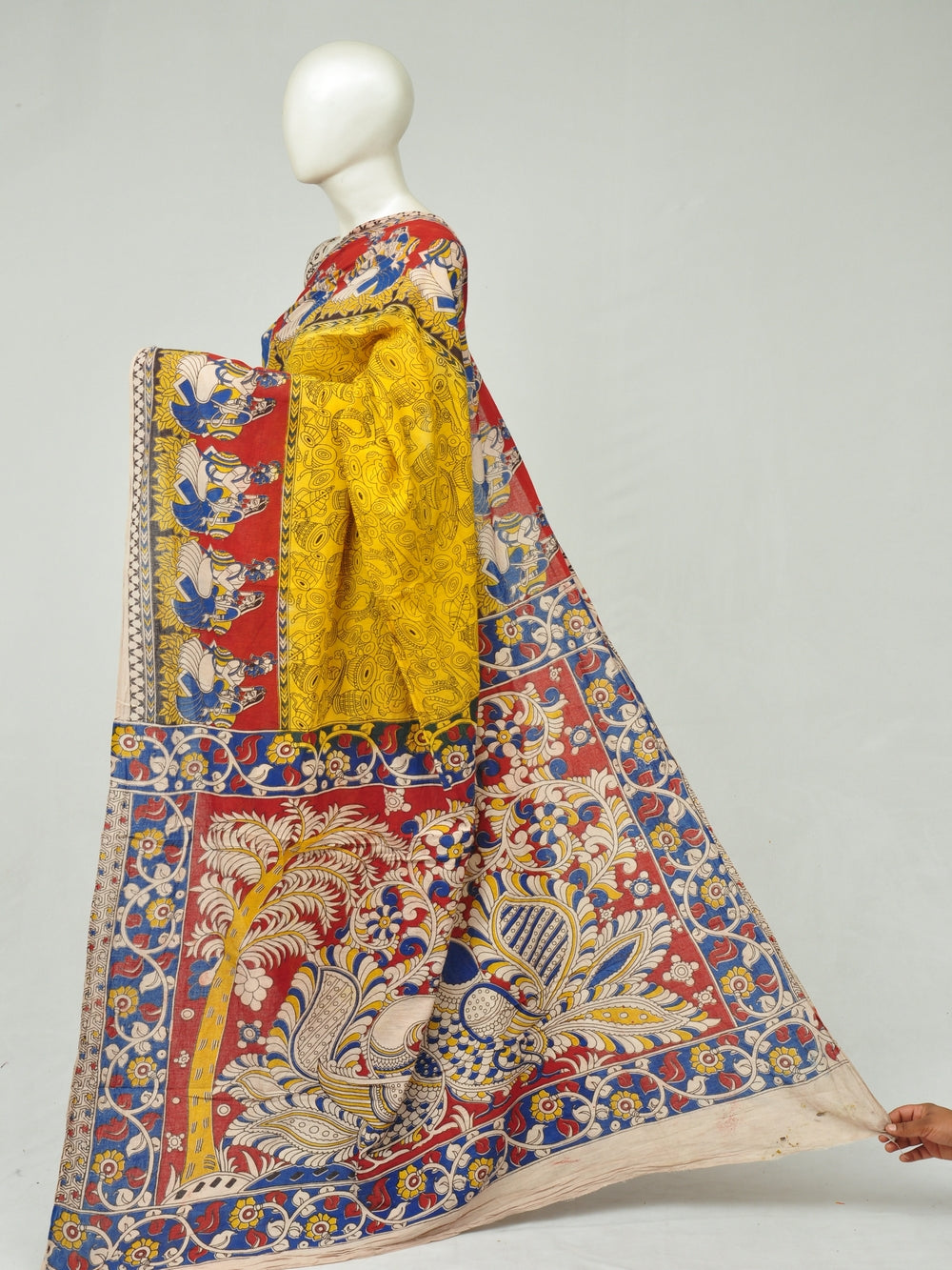 Kalamkari  Cotton Saree  [D80112174]