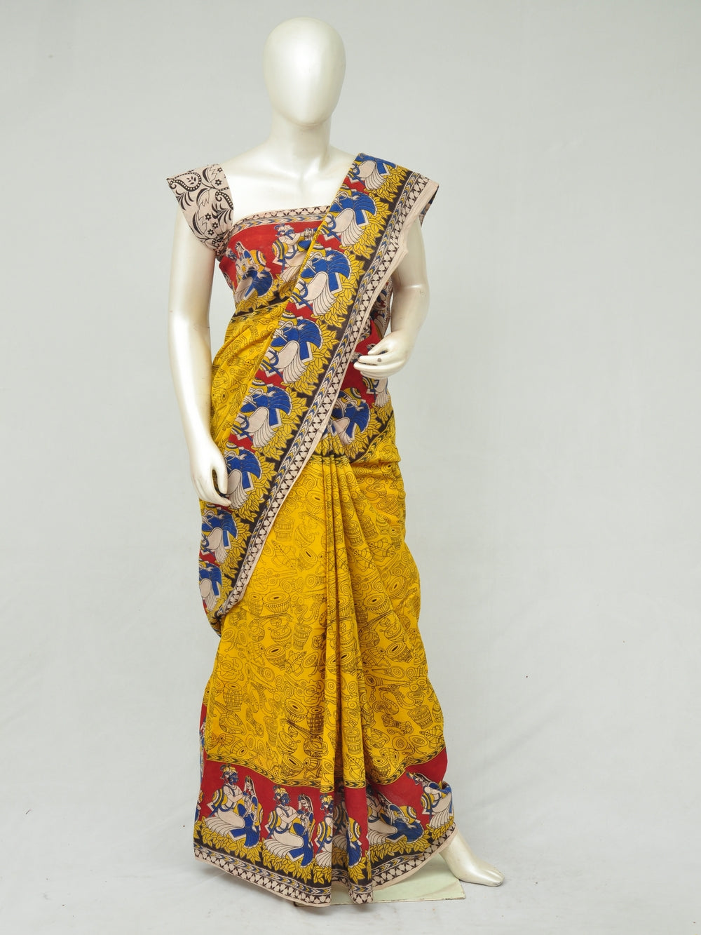 Kalamkari  Cotton Saree  [D80112174]