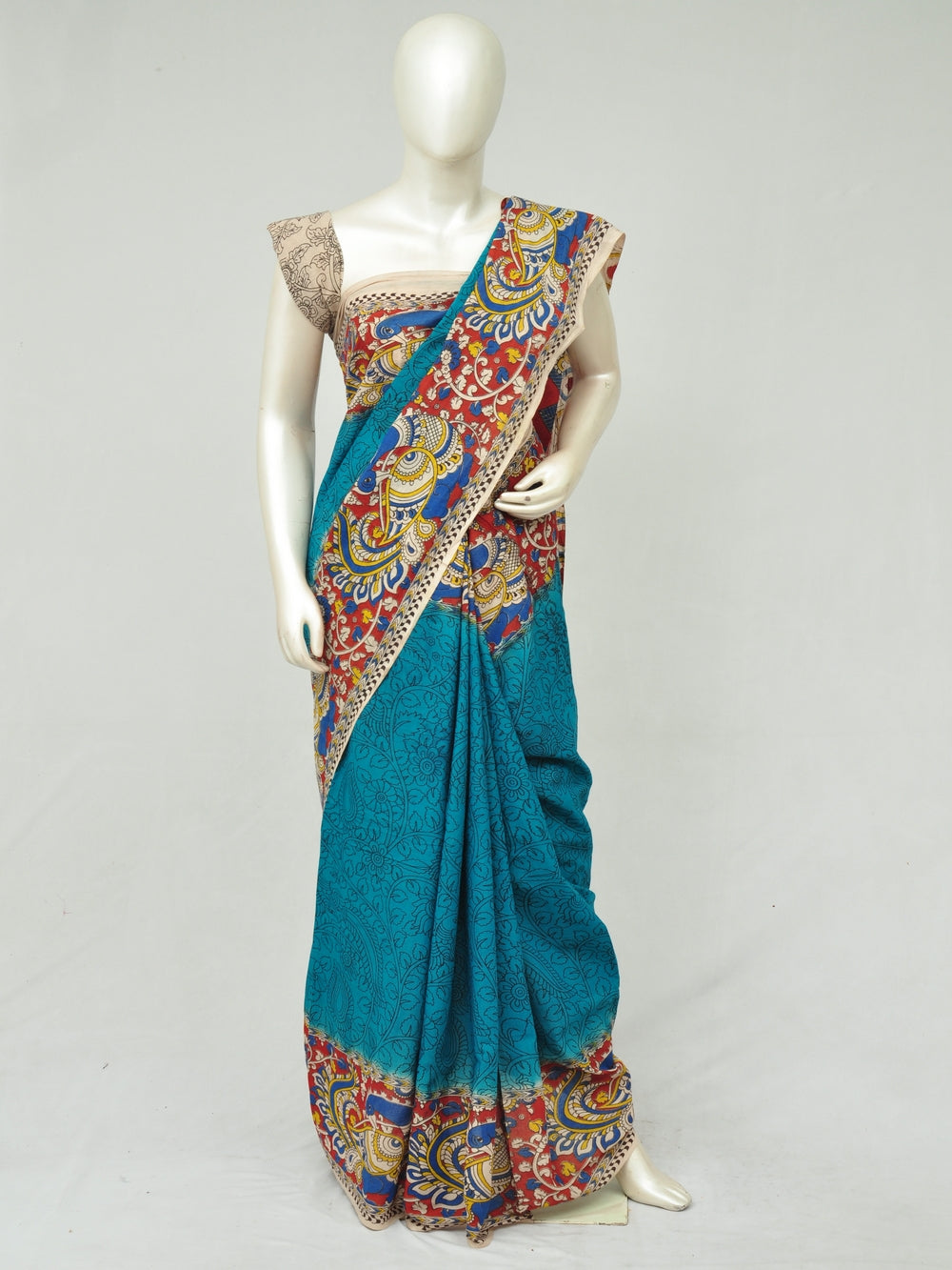 Kalamkari  Cotton Saree  [D80112175]