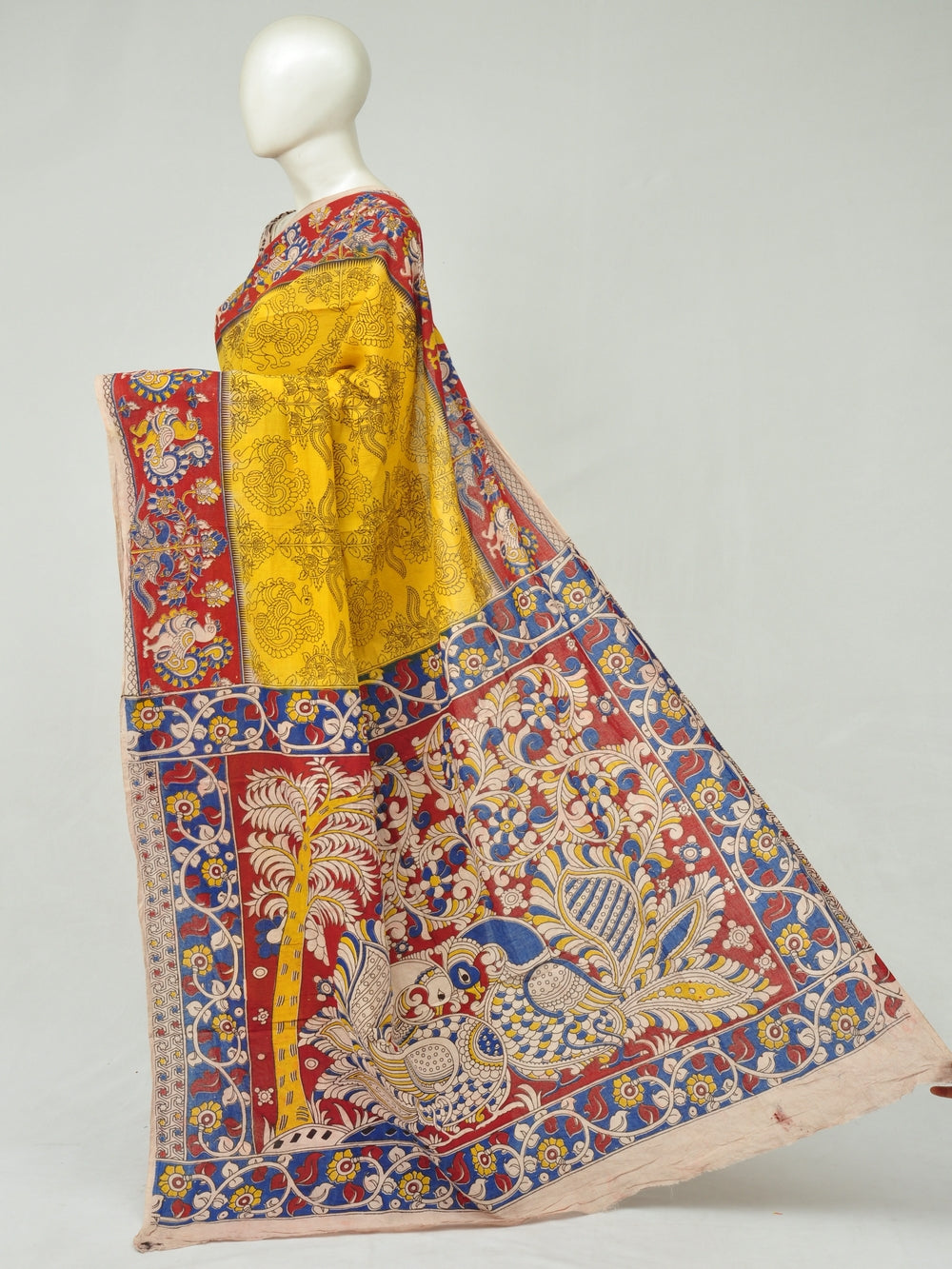 Kalamkari  Cotton Saree  [D80112176]