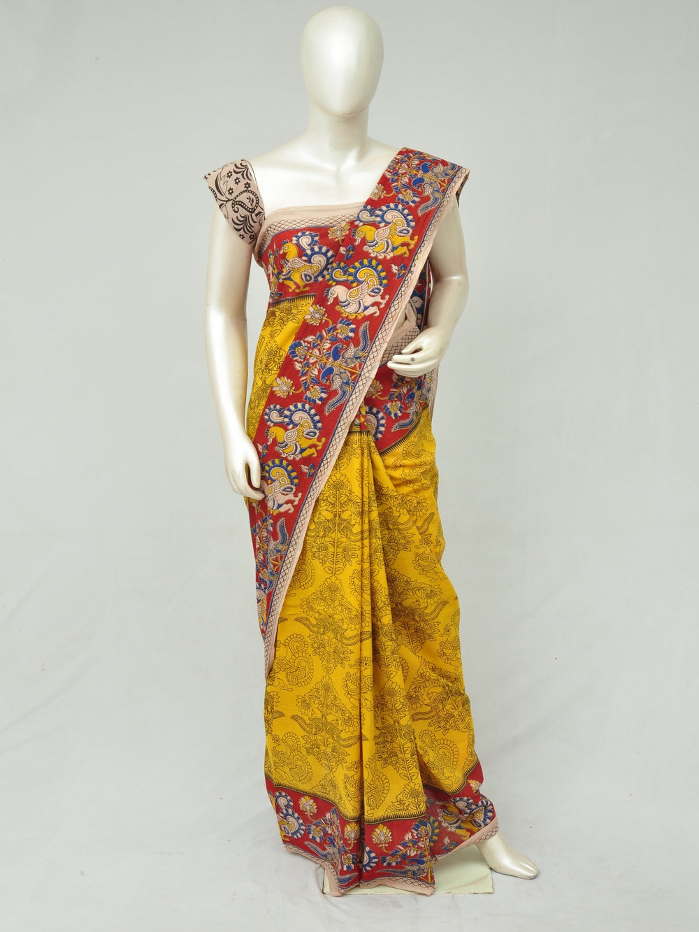 Kalamkari  Cotton Saree  [D80112176]