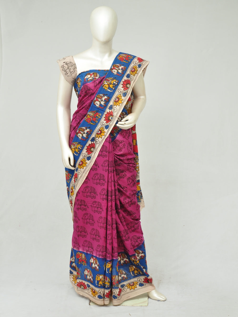 Kalamkari  Cotton Saree  [D80112182]