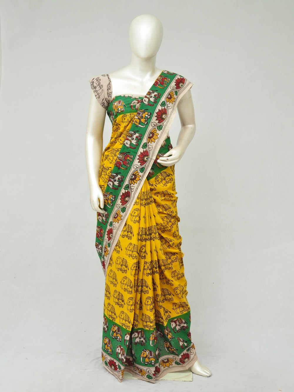 Kalamkari  Cotton Saree  [D80112183]