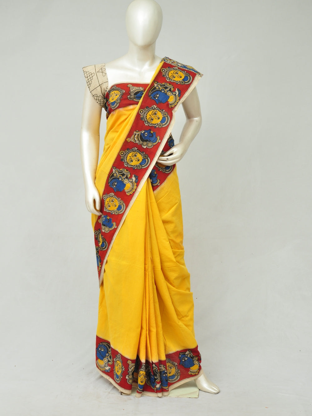 Kalamkari  Cotton Saree  [D80112193]