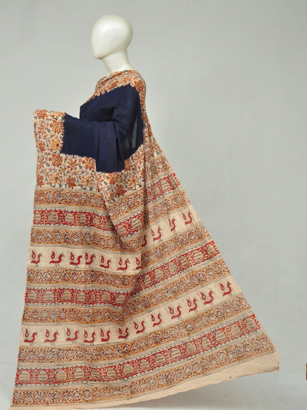 Kalamkari  Cotton Saree  [D80113197]