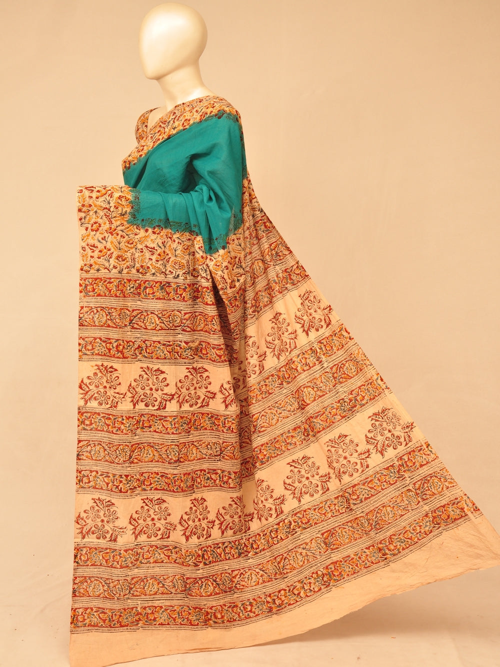 Kalamkari  Cotton Saree  [D80113200]