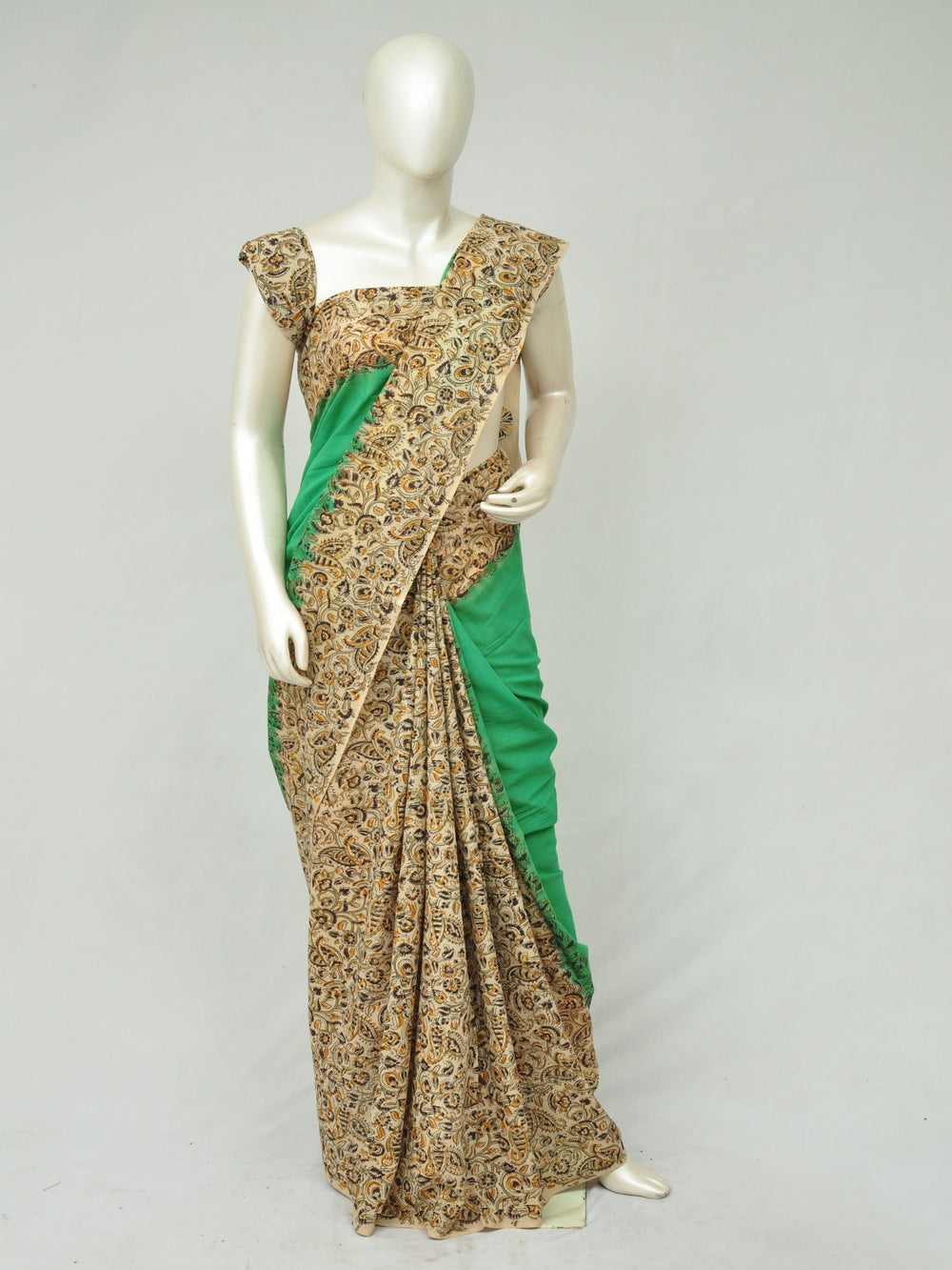 Kalamkari  Cotton Saree  [D80113201]