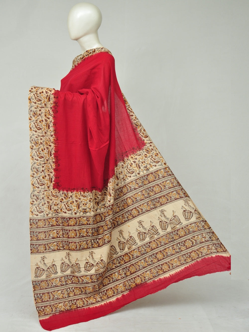 Kalamkari  Cotton Saree  [D80113202]