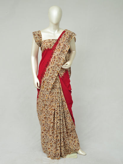 Kalamkari  Cotton Saree  [D80113202]