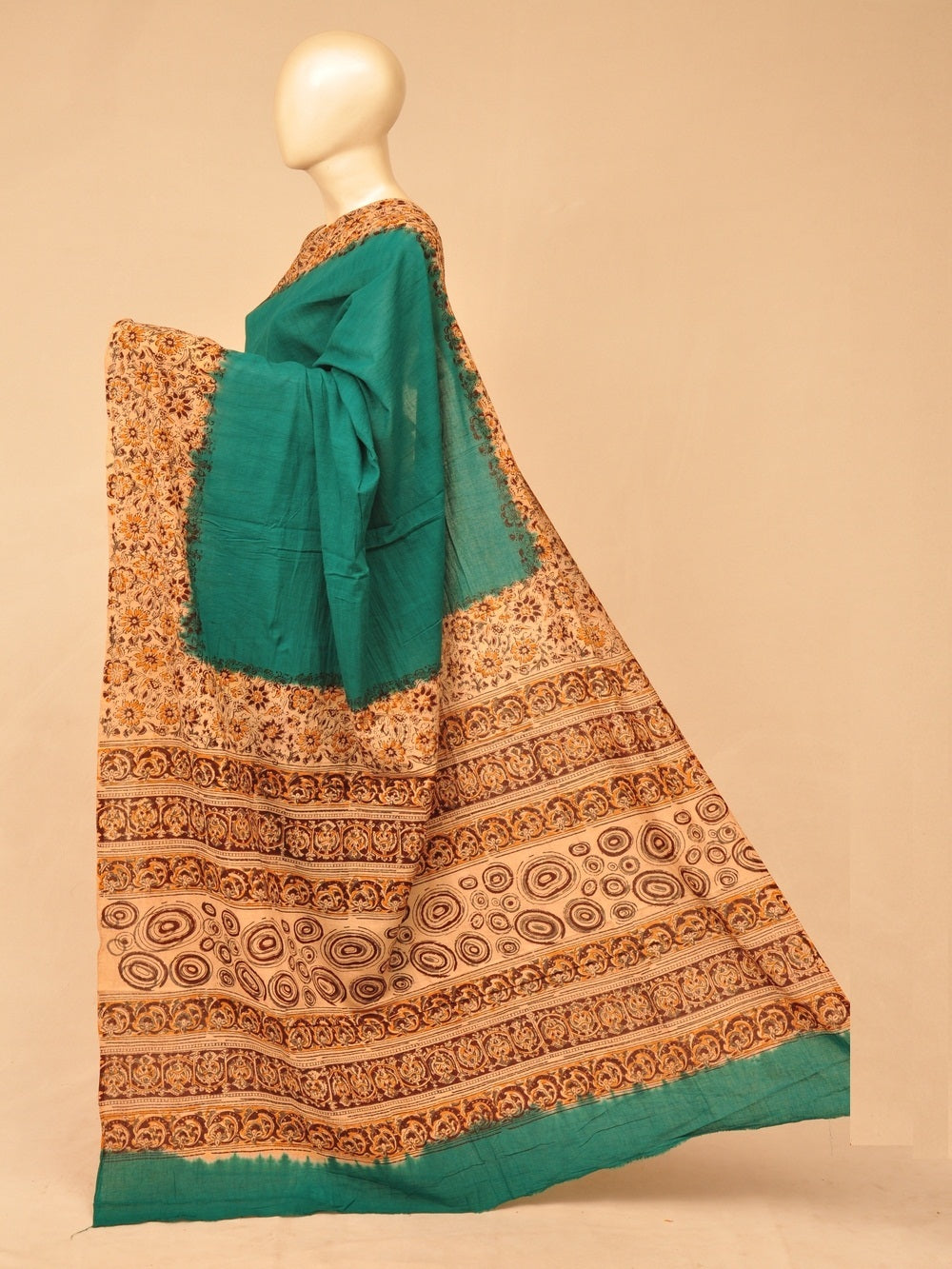 Kalamkari  Cotton Saree  [D80113203]